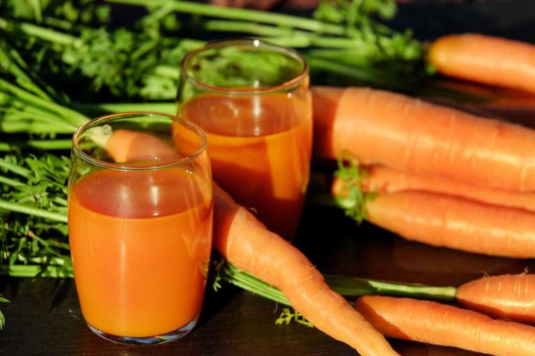 Vitamine A : le jus de carottes